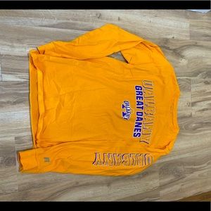 Russell cotton long sleeve University at Albany shirt